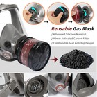 Gas Masks Survival Nuclear And Chemical  Gas Mask 40mm Activated Carbon Filter