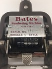 Vintage Bates Multiple Movement Numbering Machine Stamp 6 Wheels Style E