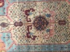 6 3  X 10  New Indian He Riz Ser Api Design Oriental Rug - Hand Made - 100  Wool