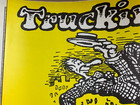 Keep On Truckin  Vintage 1970 s Blacklight Headshop Poster -yellow  R Crumb