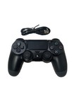 Sony Ps4 Dualshock 4 Wireless Controller Black Cuh-zct2u   Usb Cable