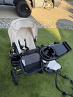 Bugaboo Cameleon Single Stroller Beige gray black W  Bassinet Carrycot  Basket