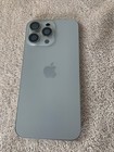 Apple Iphone 15 Pro Max Rear Back Glass Housing Chasis   Silver     B  