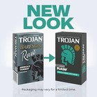 Trojan Raw Latex Lubricated Thin Condoms For Men 24 Count America s Thinnest