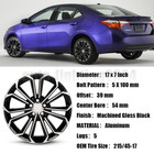 New 17  X 7  Replacement Wheel For Toyota Corolla Sport 2014 2015 2016 Rim 75152