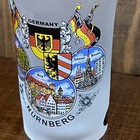 Frosted Shot Glass Souvenir Nurnberg Germany 2 75  New W tags