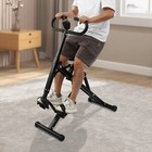 Adjustable Squat Machine Trainer Rowing Machine 264lbs For Ab Workout Glutes