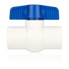 1 Pack Efield Female Thread Pvc Ball Valve 1  Fpt  1  Fpt Sch  40