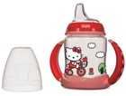 Hello Kitty Nuk Learner Cup 6  Months 5 Oz Silicone Soft Spout Spill-proof Rare