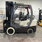 2022 Crown C5 1000-60 6000lb Used Forklift Lp Gas Quad Mast Sideshift 8669 Hours