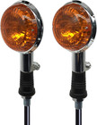 2pcs Motorcycle Turn Signals Light Compatible With Yamaha Xv400 Xv650 Xv1100 Xvs