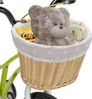 Cxwxc Bike Basket - Front Bicycle Bike Basket For Girls Women