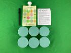 New Unused Glass Baby Food Storage Jars 6 Pack 4 Oz Each W  Pen   Reusable Pouch