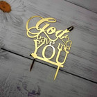 God Gave Me You Wedding Cake Topper For Wedding engagement marriage Party 