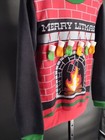 Mad Engine Merry Litmas Get Lit Funny Ugly Christmas Sweater Size Sm p c 