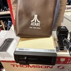 Atari 130xe Computer Cib With Thomson 4120 Monitor Lot Cib