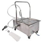 38l Commercial Fryer Oil Filter System - Mobile Cooking Oil Filtration