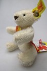 Miniature Steiff Mini Teddy Bear 0203 11 Beige Mohair 3  Excellent Original Tags