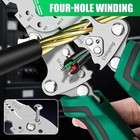 18 In 1 Foldable Wire Stripper Detector       Multi-function Plier W voltage Tester