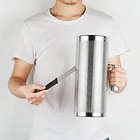 Metal Guiro 12 x 5  Stainless Steel With Scraper Latin Percussion Instrument by