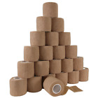 24-rolls Self Adhesive Bandage Wrap  Vet Tape  Medical Tape  2 In X 5 Yds  Beige