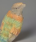 Handmade Wooden Hand-carved  Painted  Pheasant Bird Figurine Collectible