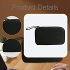 Eva Hard Carrying Case Practical Sturdy Water Resistant Premium Smooth Zipper