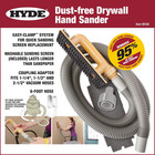 Tools 09165 Dust-free Drywall Vacuum Hand Sander With 6-foot Hose