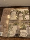 Crockery Iron Orchid Designs Decor Stamp Set - Brand New - Sealed 