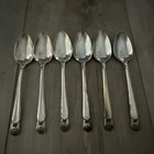 Vtg Set Of 6 1847 Rogers Bros Eternally Yours Silverplate Teaspoons Flatware