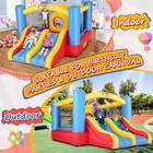 12 X 9ft Indoor outdoor Inflatable Jump  n Slide With Large Bounce Area  Blow Up