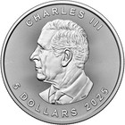 2025 Canada Silver Maple Leaf - 1 Oz -  5 - Bu