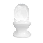 Real Potty Training Toilet W  Life-like Flush Button   Sound Toddlers Kids White