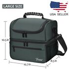 Extra Large Lunch Box Insulated Lunch Bag Adult Reusable Meal Prep Bento Box