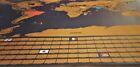New Big Scratch Off World Map Travel Tracker   Outlined Us States  Country Flags