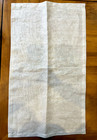 Elegant French Vintage 100  Linen Tea Towels Pearl Color Brand New Set Of 2