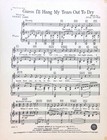 Guess I ll Hang My Tears Out To Dry Sheet Music Glad To See You 1944 Flop Styne
