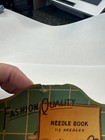 Vintage Fashion Quality Needle Book With Needles Mother   Daughter Sewing Japan