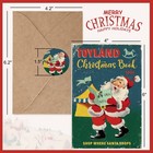 Retro Christmas Greeting Cards 40 Pack Vintage Xmas Cartoon Blank Note Cards