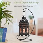 Himalayan Salt Rock Lamp  Dimmable Crystal Lamp Diy Castle S Shape 
