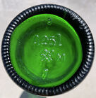 Vintage German Glass Bottle - Bluna Limonade Soft Drink Soda Rare Green