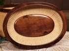 Nantucket Style Basket Picnic Basket Rattan Handmade Products Woven Sewing St   