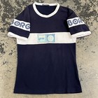 Vtg 1970   s Fila Borg Ringer T Shirt Rare Bj Bjorn Original Made In Italy