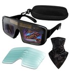 Auto Darkening Welding Goggles  True Color Shade 11  Safety Glasses For Men  Eye