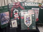Lot 6 Christmas Cross Stitch Kits Dimensions Thomas Kinkade Bucilla New Sealed