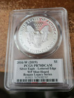 2016-w  2019  Pcgs Pr70dcam Silver Eagle - Lettered Edge Wp Mint Hoard  