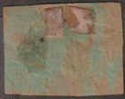 Afghanistan 1898  194  2a Black Green Early Issues Used On Piece-unidentified