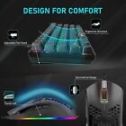 60  Mechanical Gaming Keyboard Mouse And Mat Wired Rgb Led For Pc Laptop Ps4 Ps5