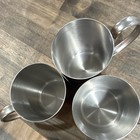 Absolut Mule Copper-colored Metal Mugs Set Of 3 Distillery Theme