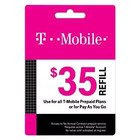 T-mobile  Prepaid  35 Refill Top-up Prepaid Card   Air Time  Pin   Recharge